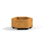 Wooden flowerpot IV