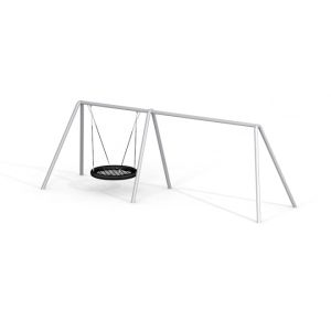 Metal Swing Frame Bird Nest 1 (BNS 120 cm) + 2