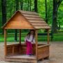 Miniaturka Outdoor Wooden Playhouse (2)