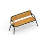 Miniaturka City bench with armrest  (2)